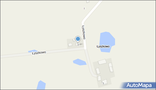 Mosaki-Rukle, Łyszkowo, 2, mapa Mosaki-Rukle