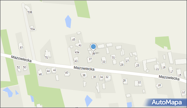 Aleksandrówka, Mazowiecka, 35, mapa Aleksandrówka