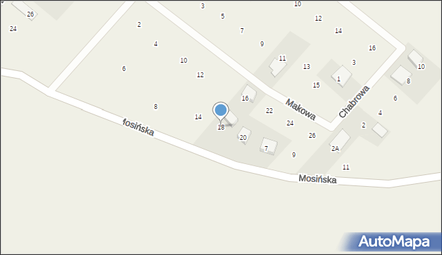 Borkowice, Makowa, 18, mapa Borkowice