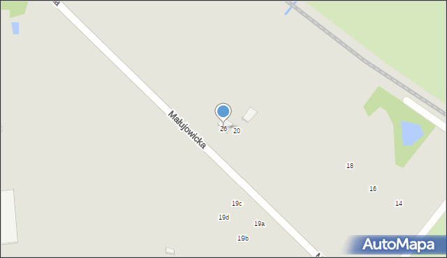 Brzeg, Małujowicka, 26, mapa Brzeg