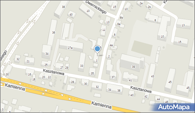 Bydgoszcz, Małachowskiego Stanisława, 3, mapa Bydgoszczy