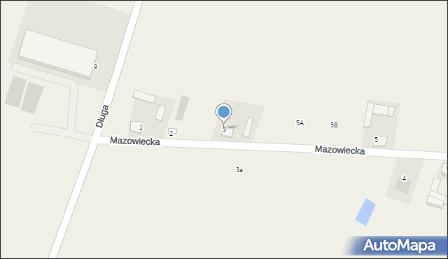 Cekanowo, Mazowiecka, 3, mapa Cekanowo