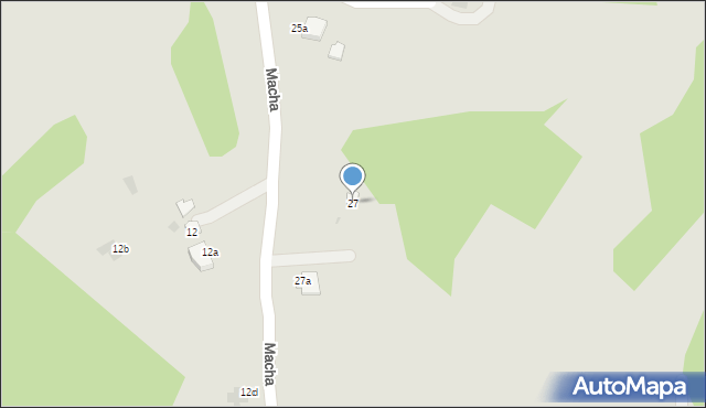 Dębica, Macha Wilhelma, 27, mapa Dębicy