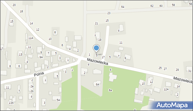 Dobczyn, Mazowiecka, 3, mapa Dobczyn