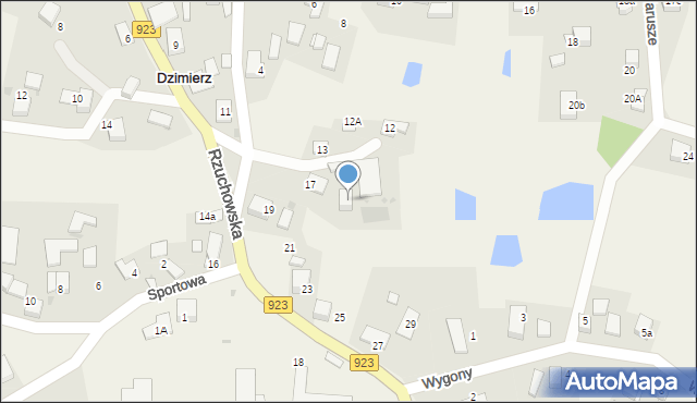 Dzimierz, Marusze, 12, mapa Dzimierz