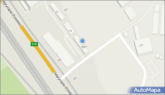 Gdańsk, Marynarki Polskiej, 175, mapa Gdańska