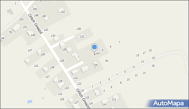 Giebułtów, Maciejkowa, 4, mapa Giebułtów