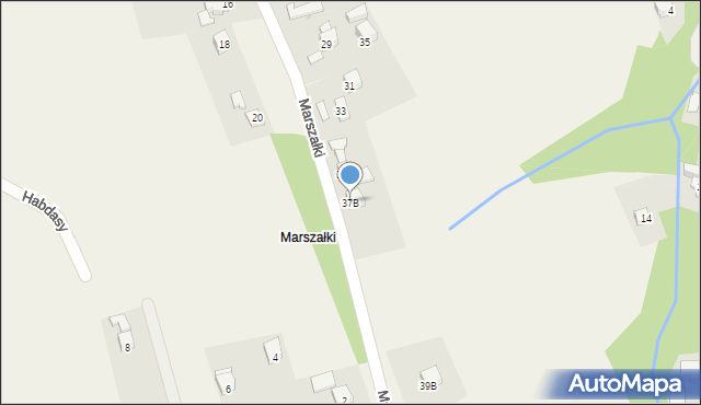 Gilowice, Marszałki, 37B, mapa Gilowice