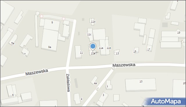 Goleniów, Maszewska, 11e, mapa Goleniów