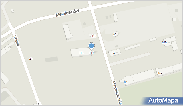 Inowrocław, Marcinkowskiego Karola, 111, mapa Inowrocławia