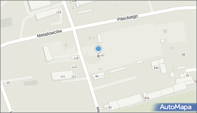 Inowrocław, Marcinkowskiego Karola, 86, mapa Inowrocławia