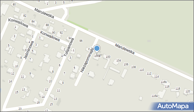 Inowrocław, Marulewska, 100a, mapa Inowrocławia