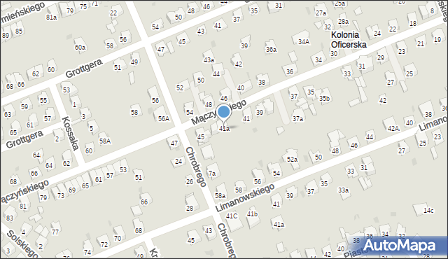 Jarosław, Mączyńskiego Jana, 41a, mapa Jarosławia