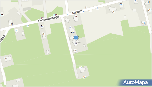 Jastkowice, Majdan, 2B, mapa Jastkowice