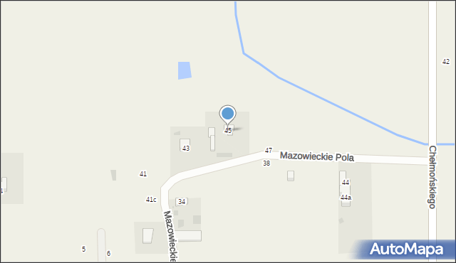 Jastrzębnik, Mazowieckie Pola, 45, mapa Jastrzębnik