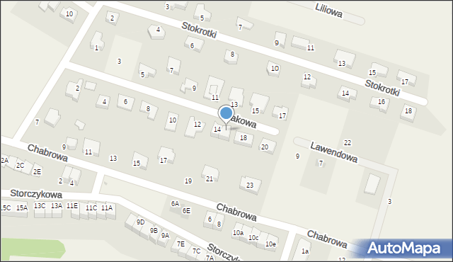 Juszkowo, Makowa, 16, mapa Juszkowo