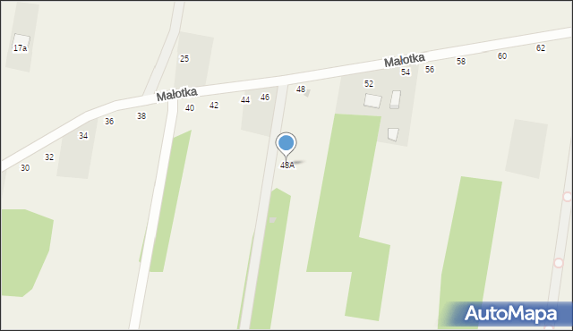 Kaliszki, Małotka, 48A, mapa Kaliszki