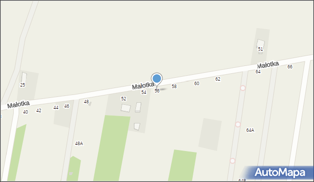 Kaliszki, Małotka, 56, mapa Kaliszki