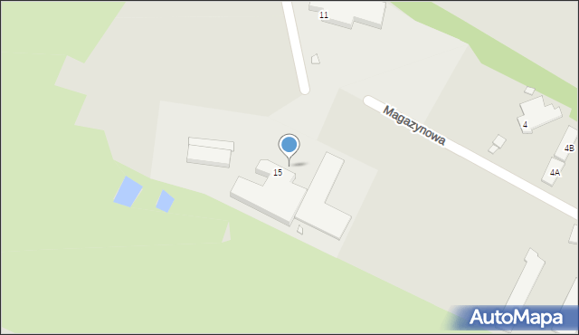 Kamienna Góra, Magazynowa, 1, mapa Kamienna Góra