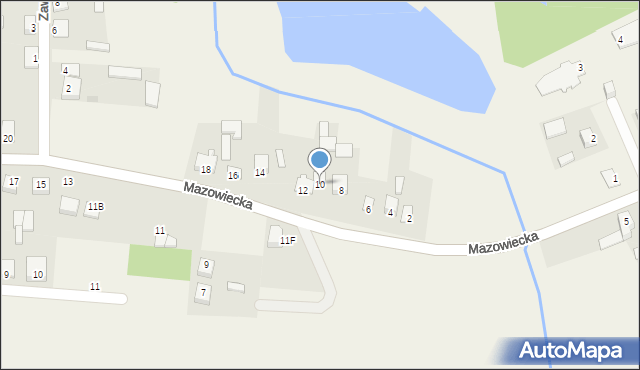 Karniewo, Mazowiecka, 10, mapa Karniewo