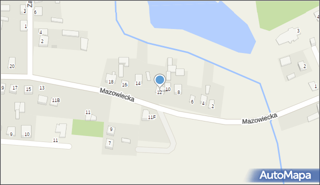 Karniewo, Mazowiecka, 12, mapa Karniewo