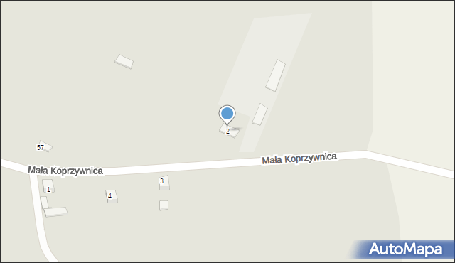 Koprzywnica, Mała Koprzywnica, 2, mapa Koprzywnica