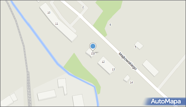 Lębork, Majkowskiego Aleksandra, dr., 11c, mapa Lębork