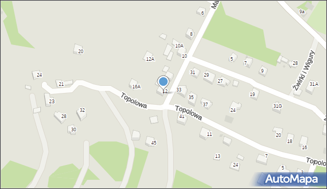 Limanowa, Marszałkowicza Maksymiliana, 14, mapa Limanowa