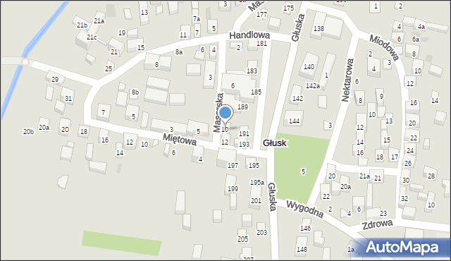 Lublin, Masarska, 10, mapa Lublina