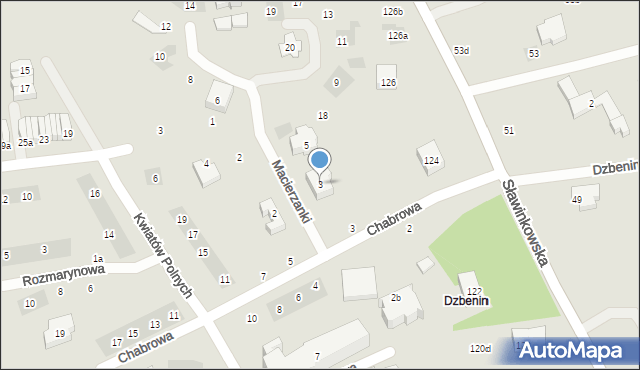 Lublin, Macierzanki, 3, mapa Lublina