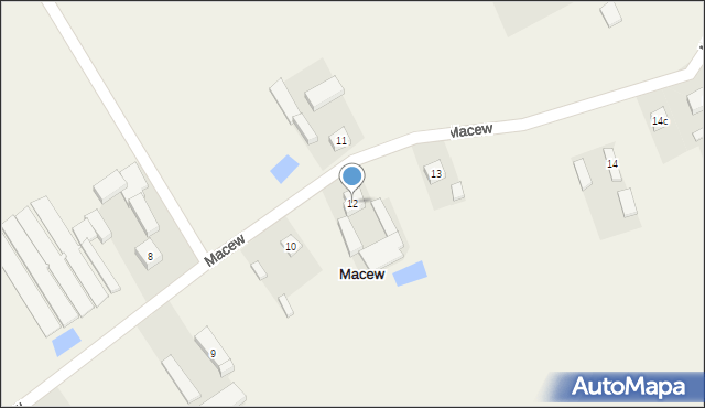 Macew, Macew, 12, mapa Macew