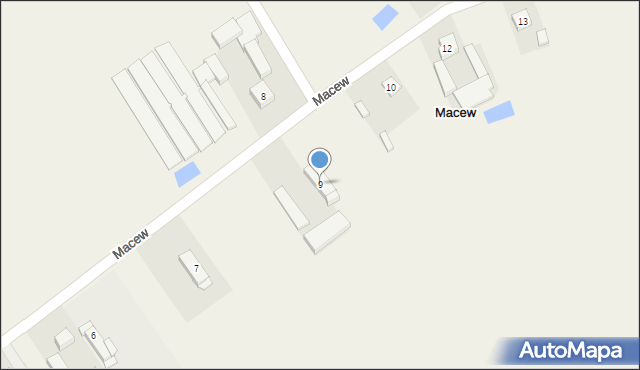 Macew, Macew, 9, mapa Macew