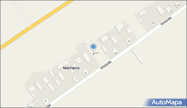 Macharce, Macharce, 9, mapa Macharce