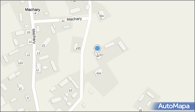 Machary, Machary, 42, mapa Machary