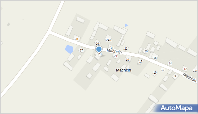 Machcin, Machcin, 25, mapa Machcin