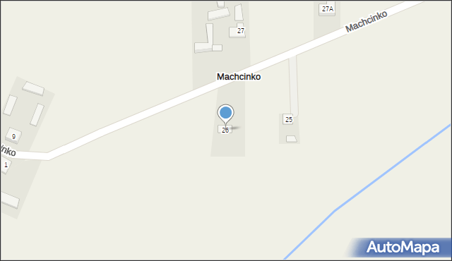 Machcino, Machcino, 26, mapa Machcino