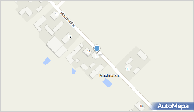 Machnatka, Machnatka, 12, mapa Machnatka