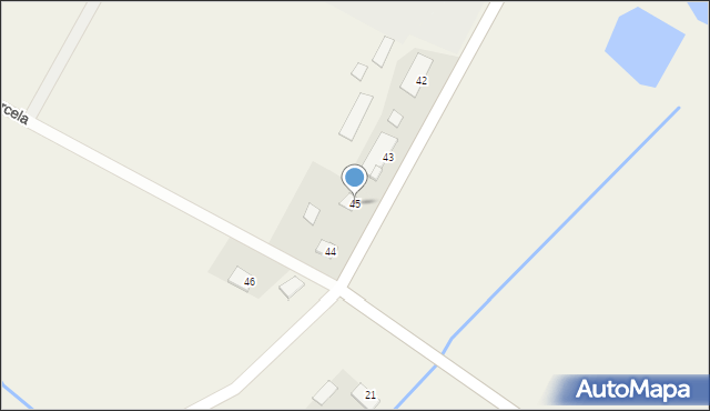 Machnatka-Parcela, Machnatka-Parcela, 45, mapa Machnatka-Parcela