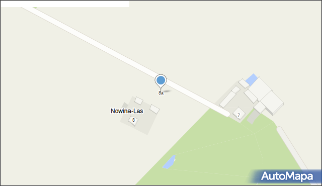 Machnatka-Parcela, Machnatka-Parcela, 8a, mapa Machnatka-Parcela