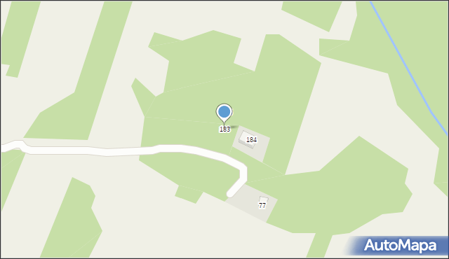 Mąchocice Kapitulne, Mąchocice Kapitulne, 183, mapa Mąchocice Kapitulne