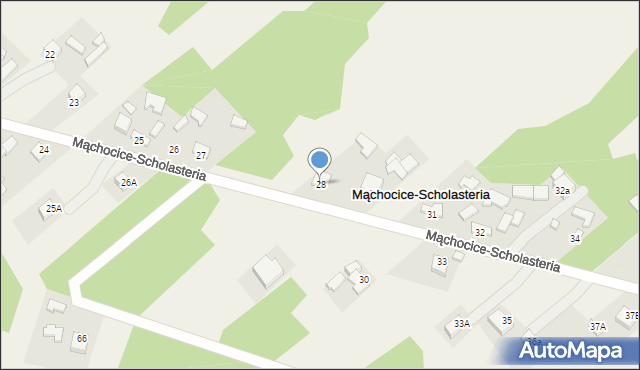 Mąchocice-Scholasteria, Mąchocice-Scholasteria, 28, mapa Mąchocice-Scholasteria