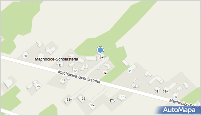 Mąchocice-Scholasteria, Mąchocice-Scholasteria, 32a, mapa Mąchocice-Scholasteria