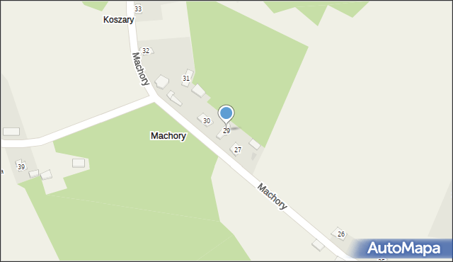 Machory, Machory, 29, mapa Machory