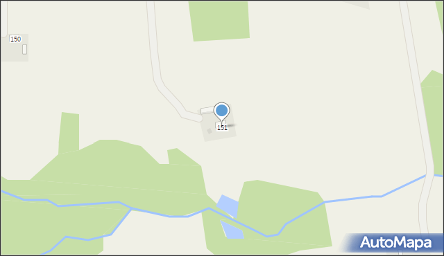 Machowa, Machowa, 151, mapa Machowa