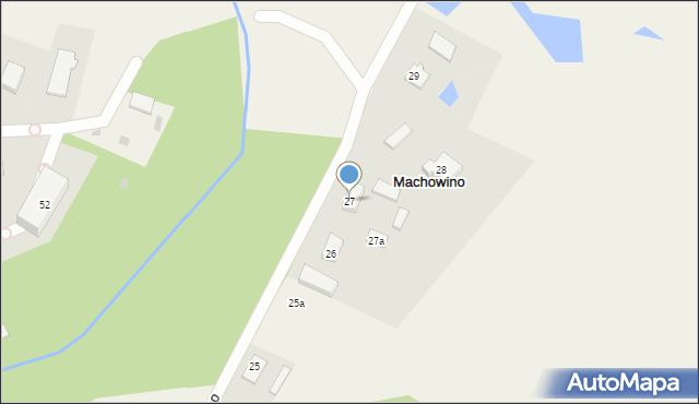 Machowino, Machowino, 27, mapa Machowino