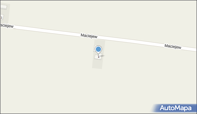 Maciejew, Maciejew, 4, mapa Maciejew