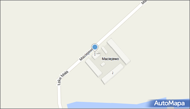 Maciejewo, Maciejewo, 1, mapa Maciejewo