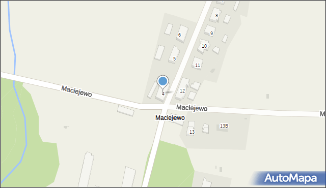 Maciejewo, Maciejewo, 4, mapa Maciejewo