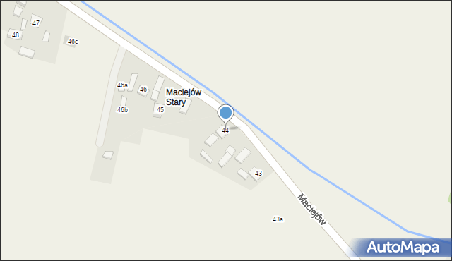 Maciejów, Maciejów, 44, mapa Maciejów