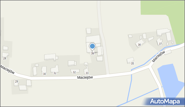 Maciejów, Maciejów, 34, mapa Maciejów